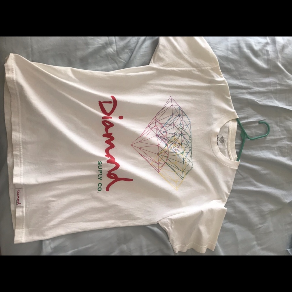 Diamond supply co t shirt size large